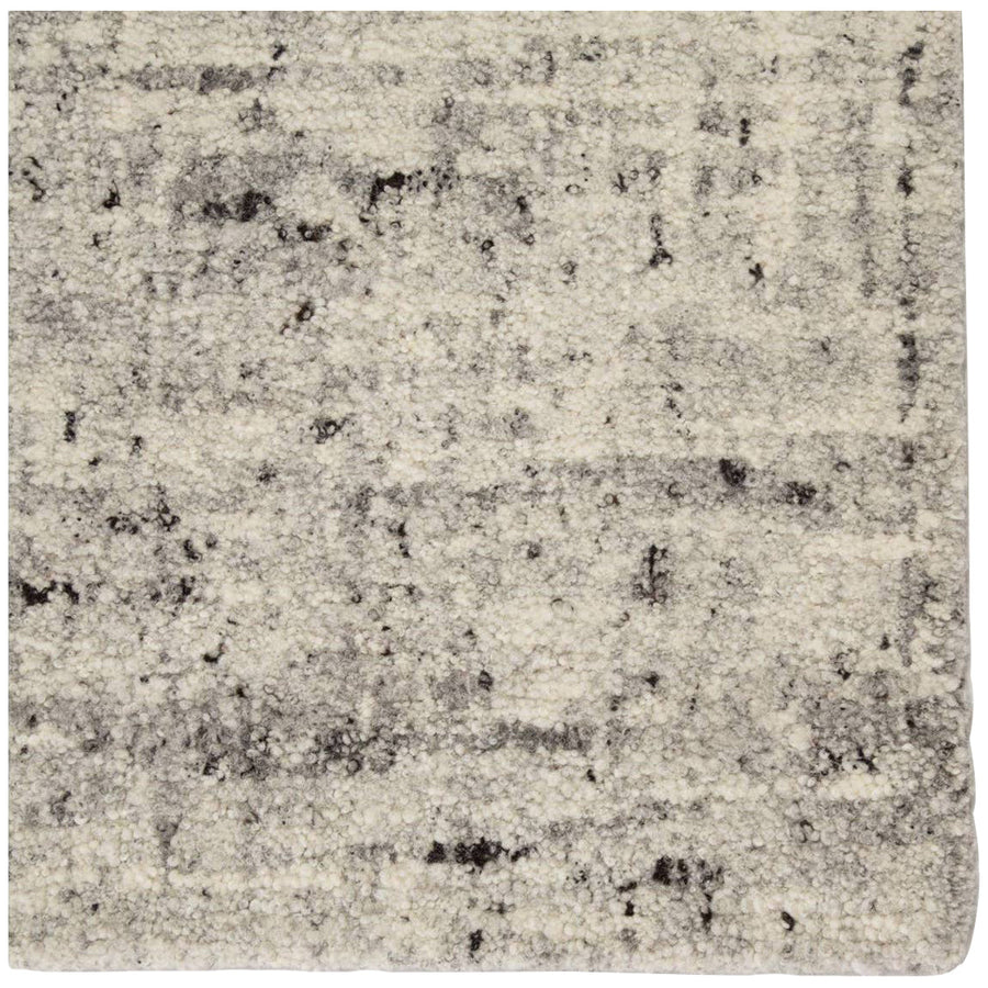 Jaipur Salix Macklin Solid Ivory Light Gray SLX01 Area Rug