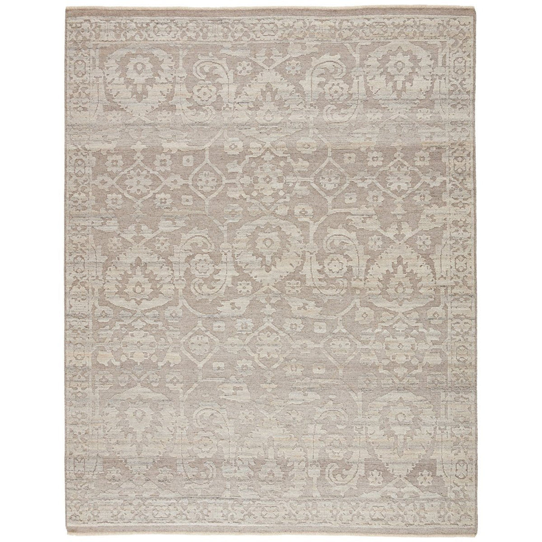 Jaipur Sonnette Ayres Floral Damask Taupe Gray SNN03 Rug