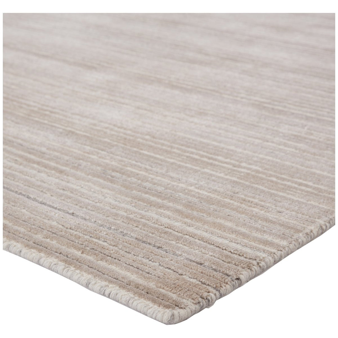 Jaipur Second Sunset Gradient Solid Stripes Gray Light Taupe SST04 Rug