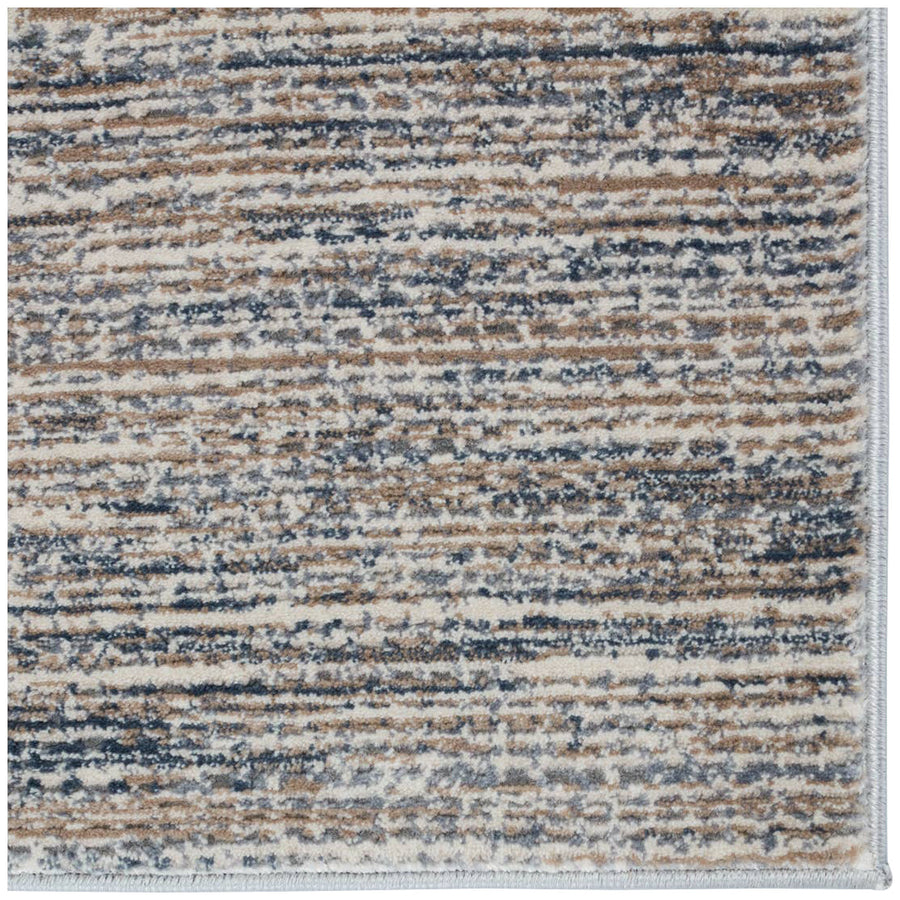 Jaipur Sundar Pasque Abstract Dark Blue Tan SUD01 Area Rug