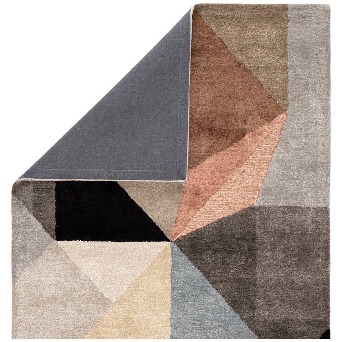 Jaipur Syntax Scalene Geometric Gray Blue SYN02 Area Rug