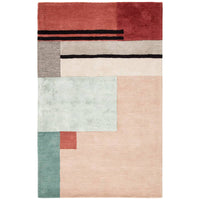 Jaipur Syntax Segment Geometric Pink Red SYN04 Area Rug