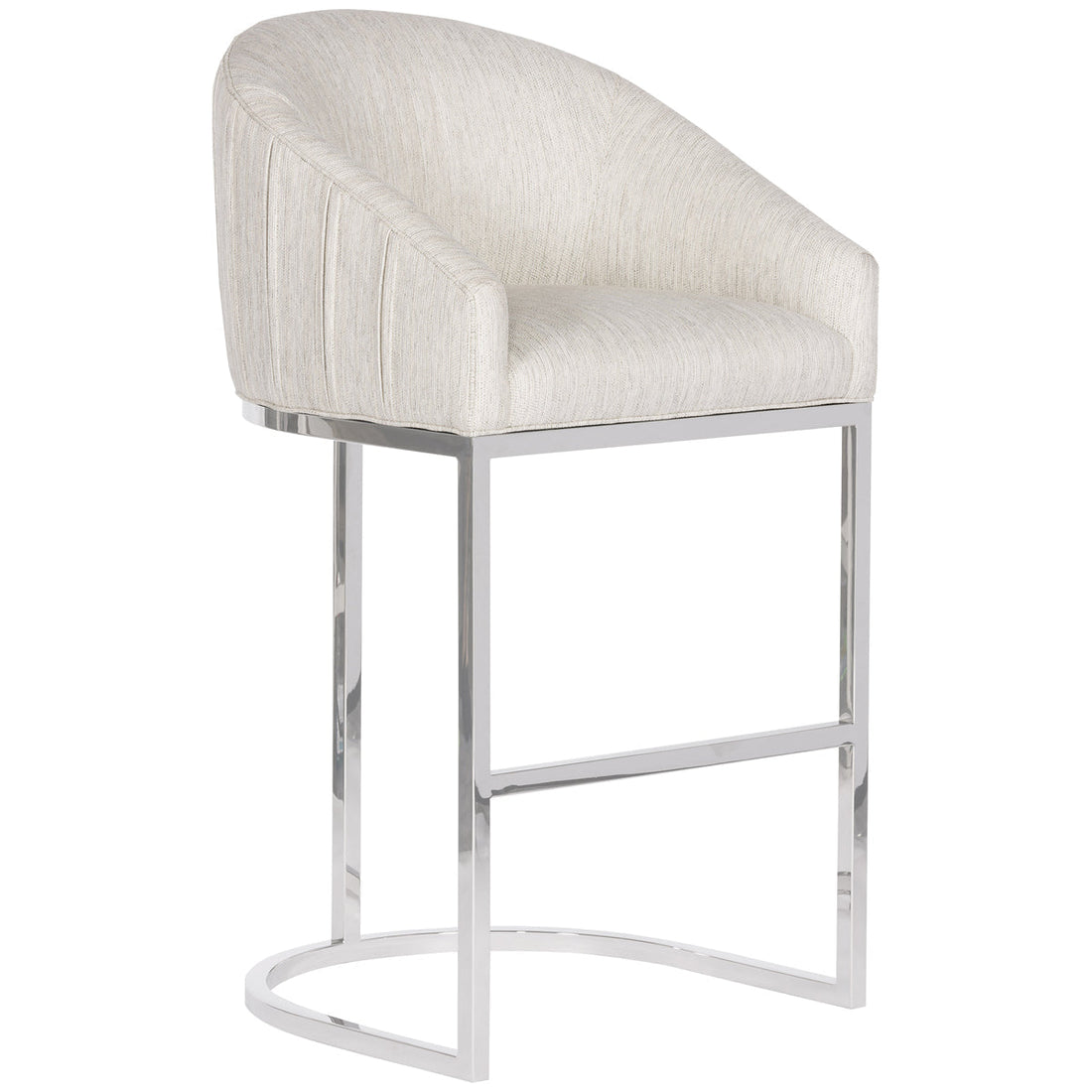 Vanguard Furniture Stocked Dining Barstool with Metal Barrel Base