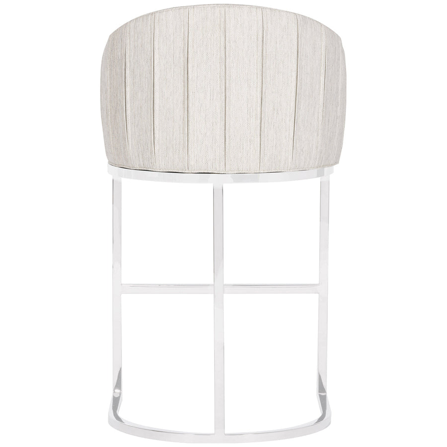 Vanguard Furniture Stocked Dining Barstool with Metal Barrel Base