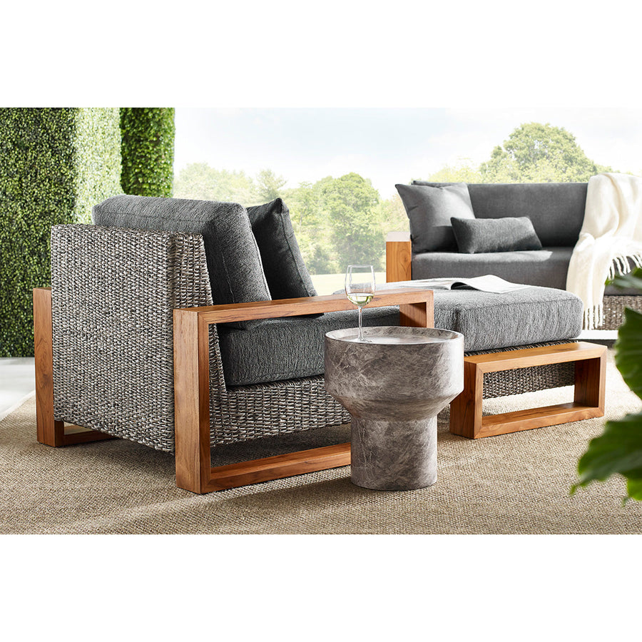 Lillian August Malibu Outdoor Ottoman