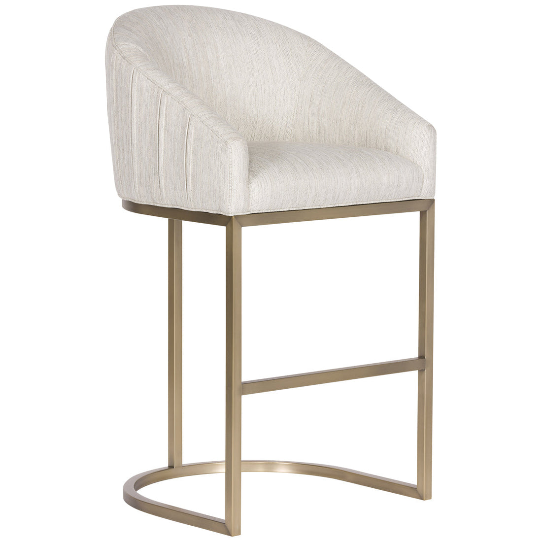 Vanguard Furniture Stocked Dining Barstool with Metal Barrel Base