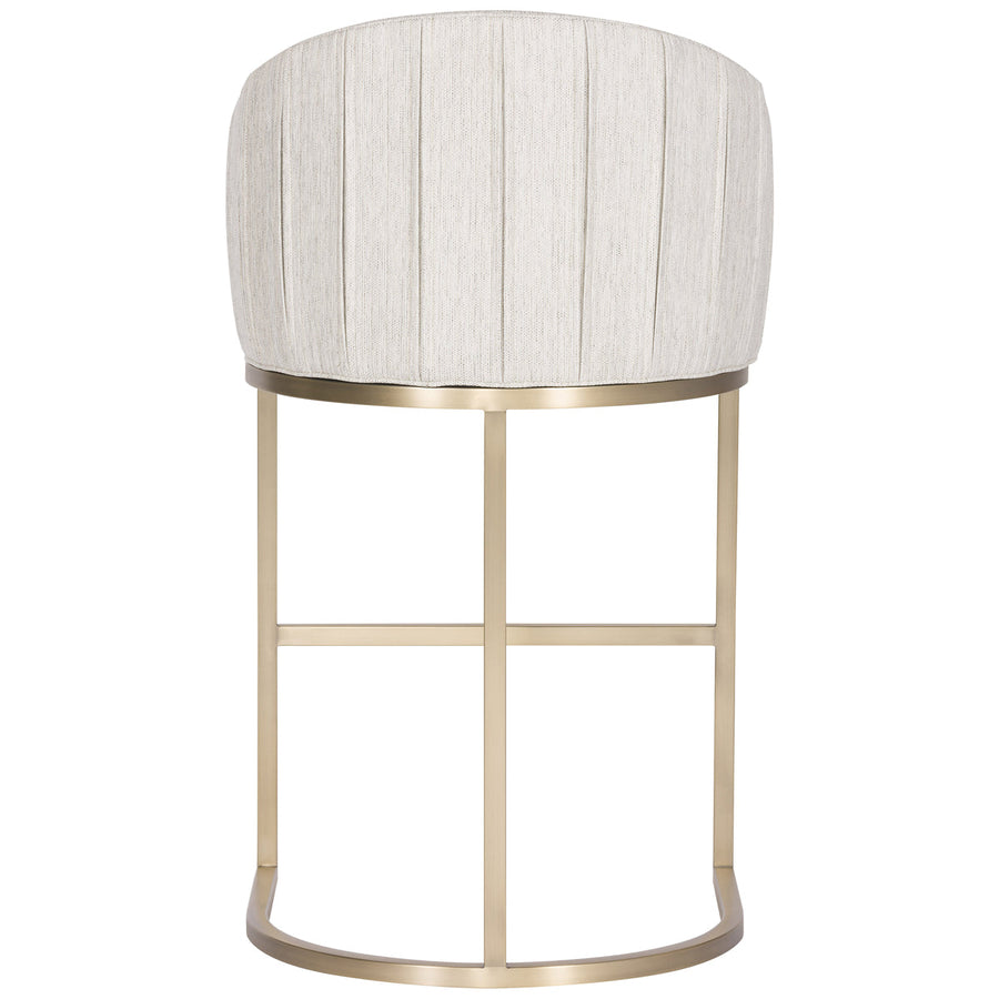 Vanguard Furniture Stocked Dining Barstool with Metal Barrel Base