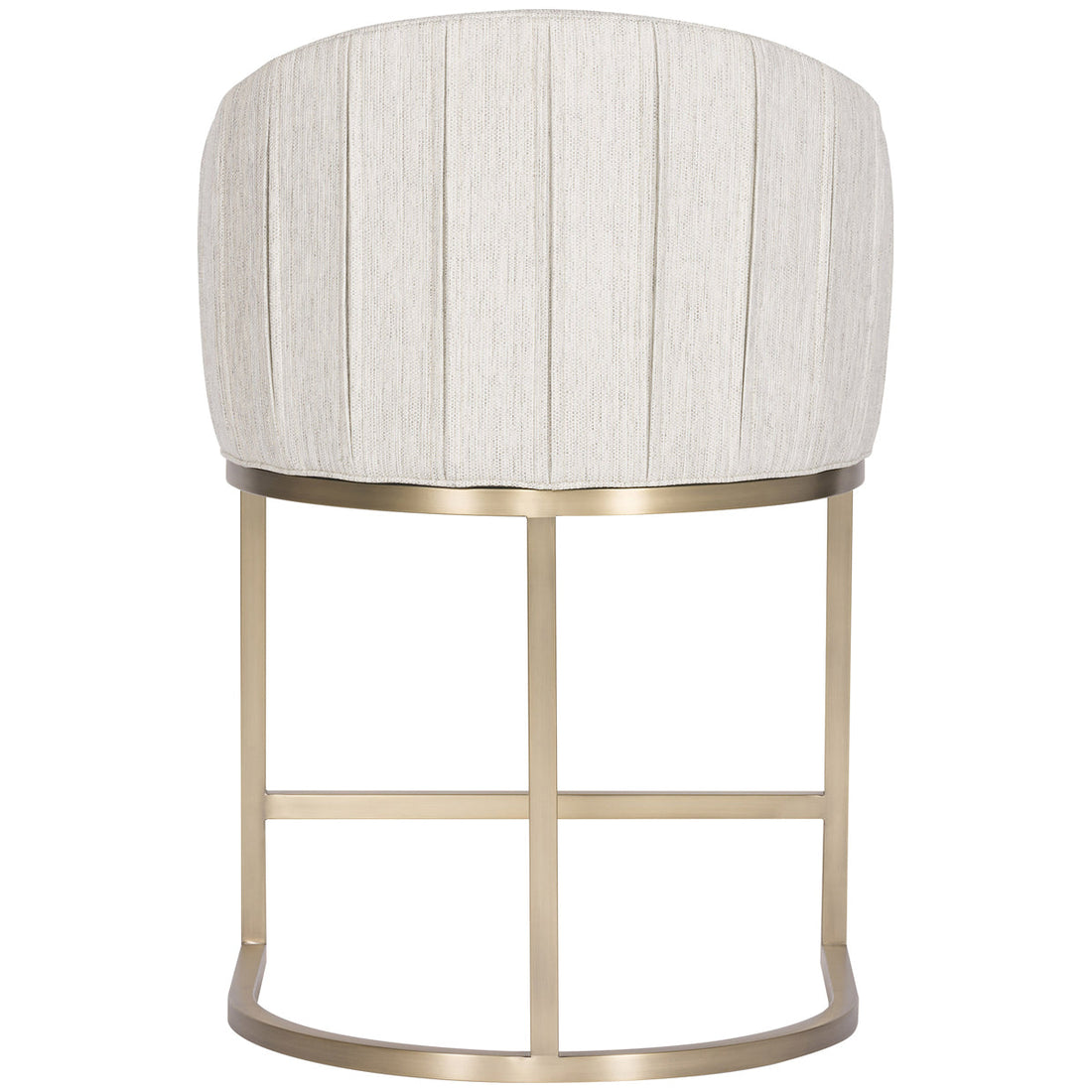 Vanguard Furniture Stocked Dining Counterstool with Satin Brass Base