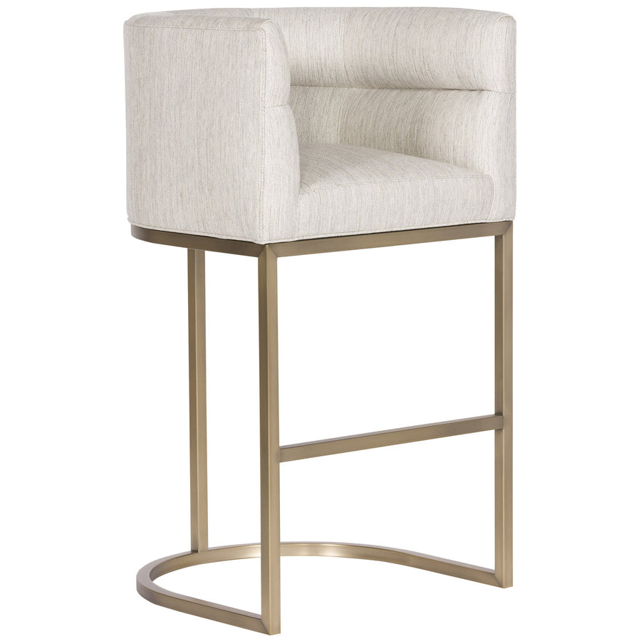 Vanguard Furniture Dining Barstool with Metal Barrel Base