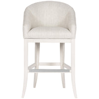 Vanguard Furniture Stocked Dining Barstool with Wood Flare Base