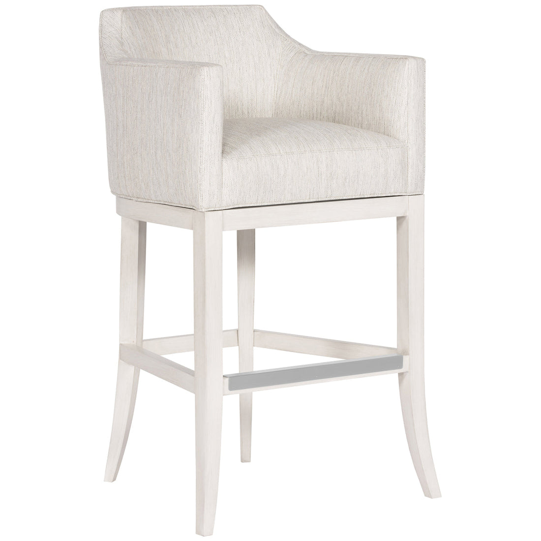 Vanguard Furniture Stocked Barstool with Wood Flare Base