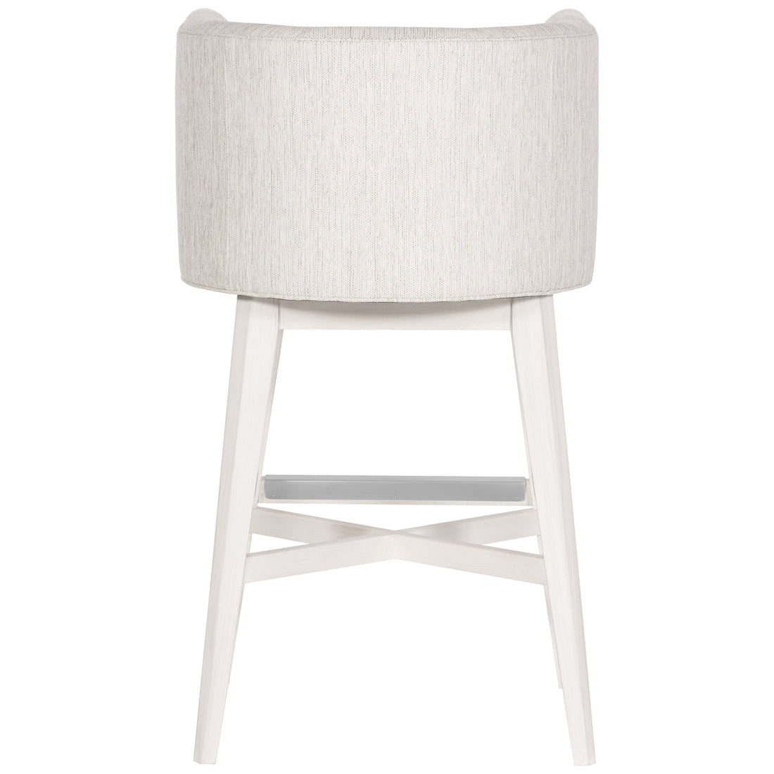 Vanguard Furniture Dining Barstool with Wood Retro Swivel Base