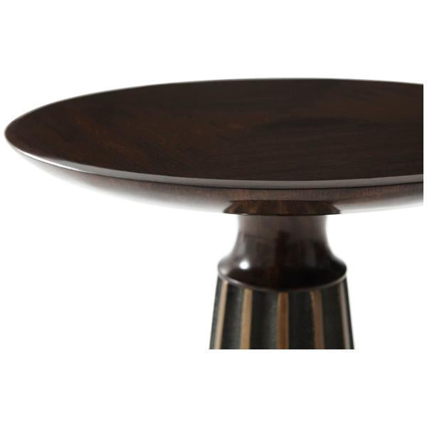 Theodore Alexander Walnut Hendrix Drinks Table II