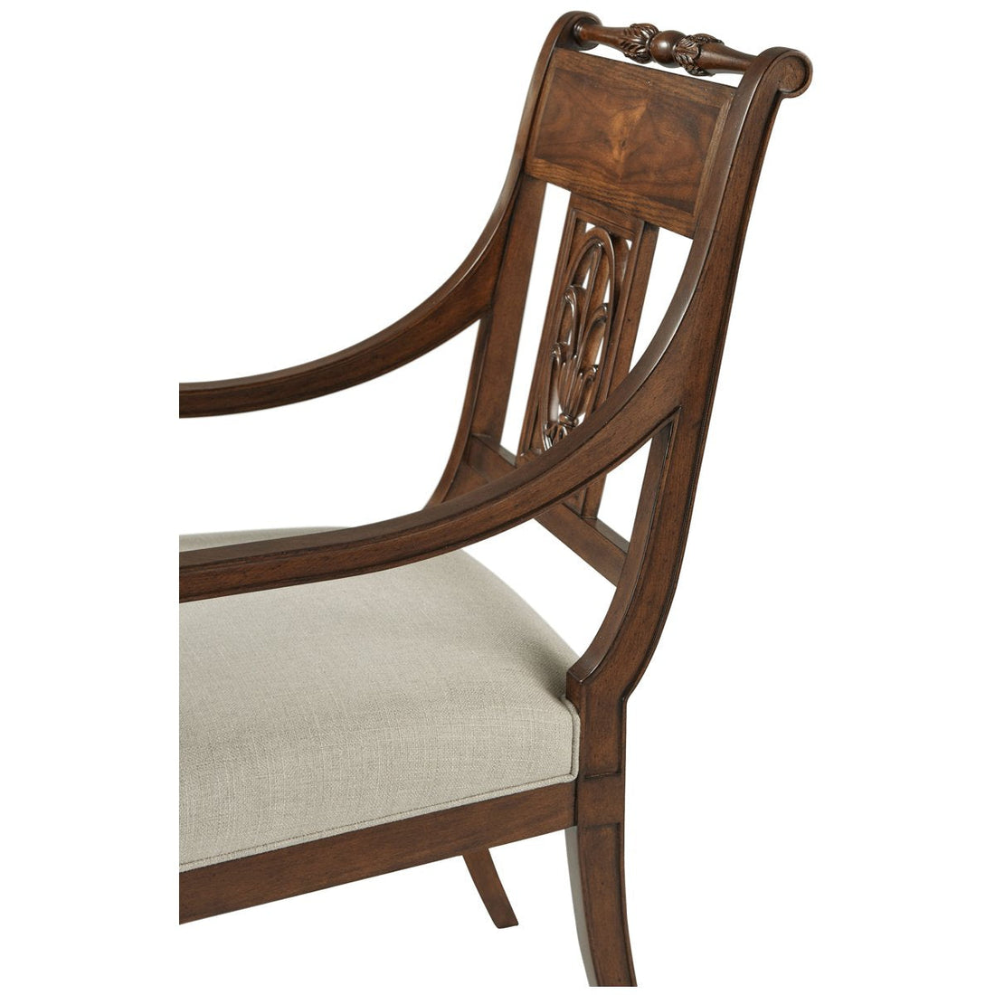 Theodore Alexander The Iven Dining Armchair, Set of 2