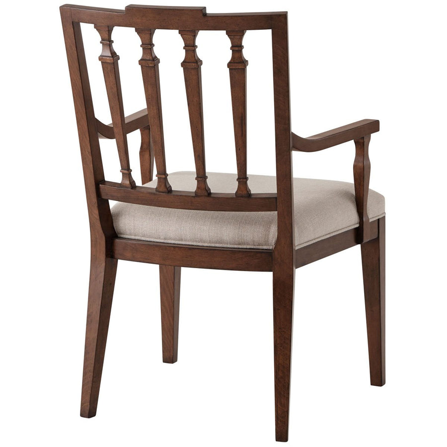 Theodore Alexander Tavel The Tristan Dining Armchair, Set of 2