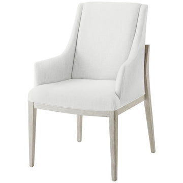 Theodore Alexander Breeze Upholstered Arm Chair, Set of 2