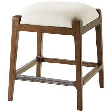 Theodore Alexander The Talbot Linen Counter Stool