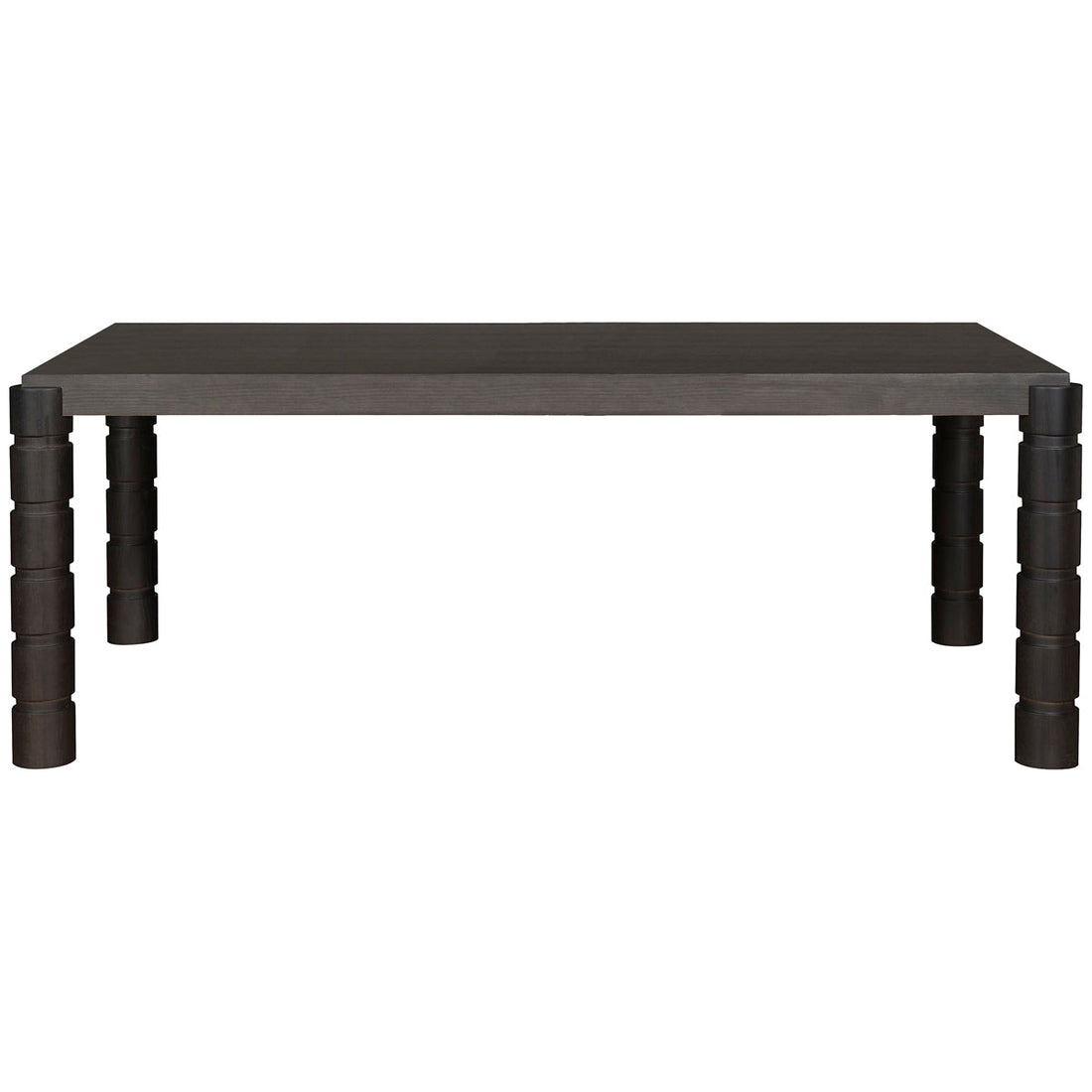 Vanguard Furniture Groove Dining Table with Groove Leg