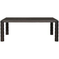 Vanguard Furniture Groove Dining Table with Groove Leg