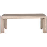 Vanguard Furniture Wedge Dining Table with Wedge Leg