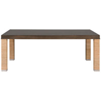 Vanguard Furniture Woven Dining Table with Lampakanay Leg