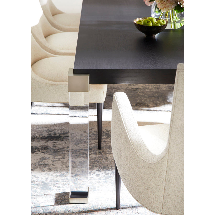 Vanguard Furniture Acrylic Dining Table with Acrylic Leg