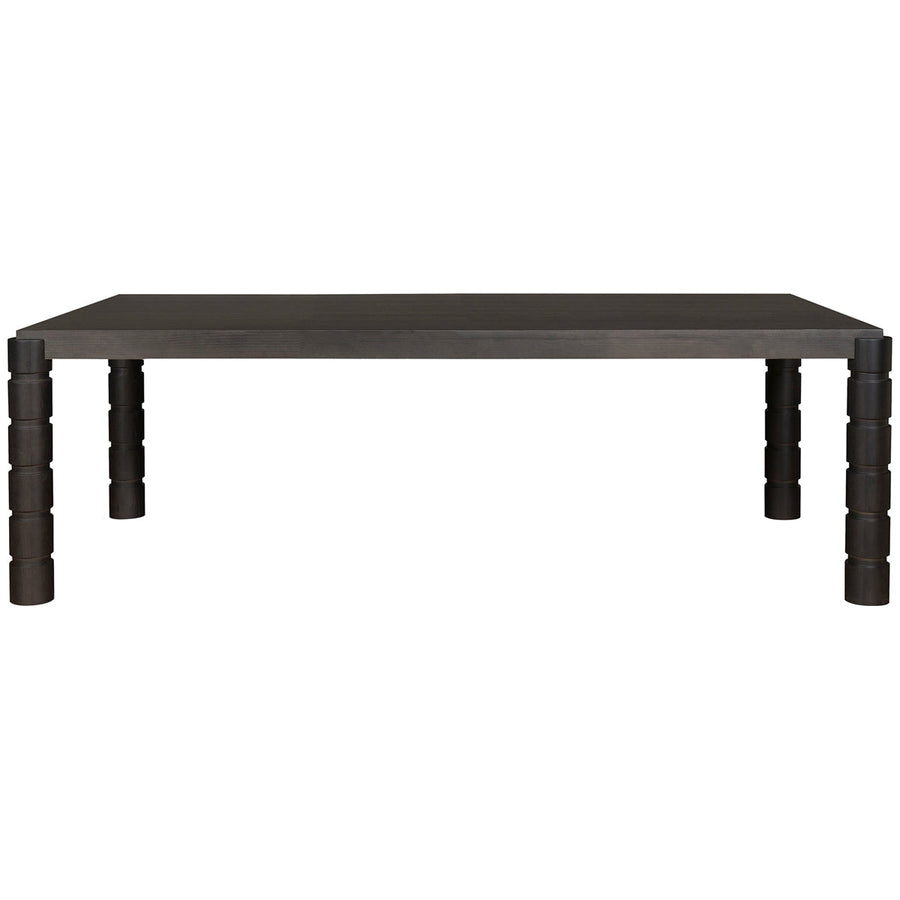 Vanguard Furniture Groove Dining Table with Groove Leg