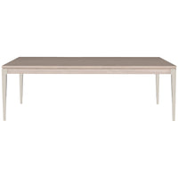 Vanguard Furniture Metal Tapered Dining Table with Metal Tapered Leg