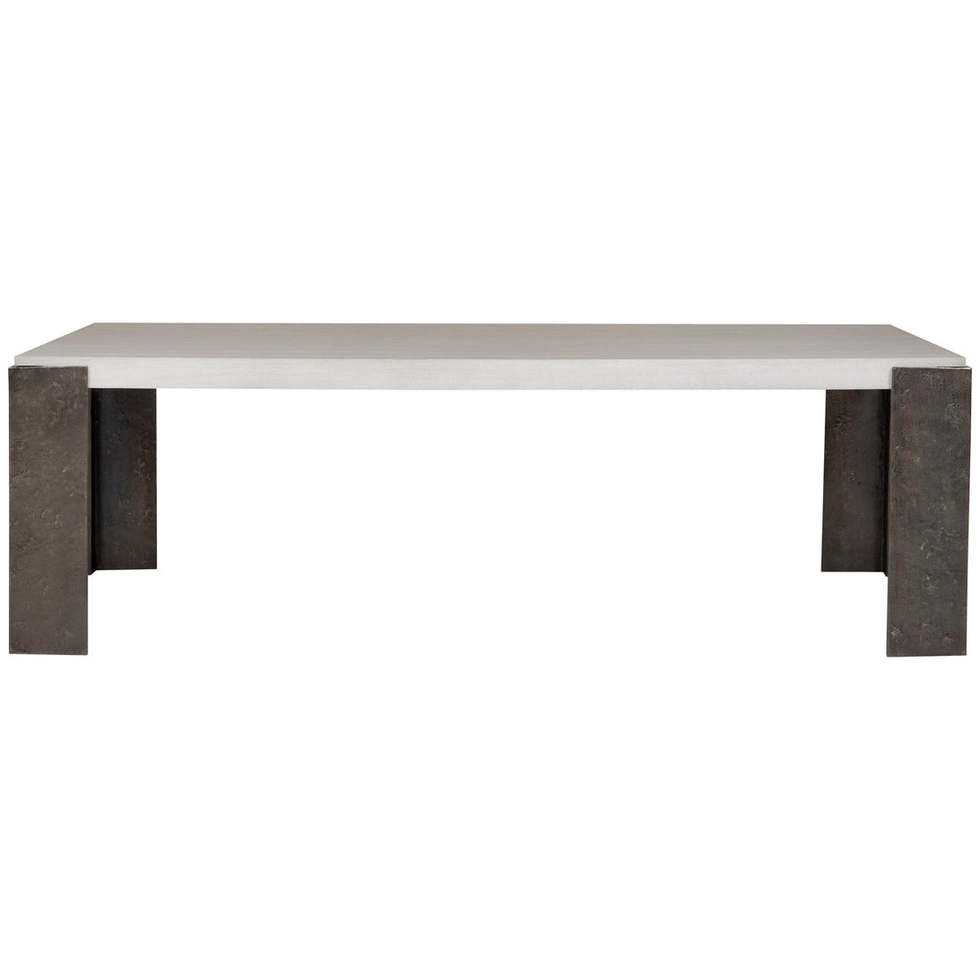 Vanguard Furniture Cast Dining Table with Cast Metal Leg