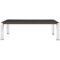 Vanguard Furniture Acrylic Dining Table with Acrylic Leg