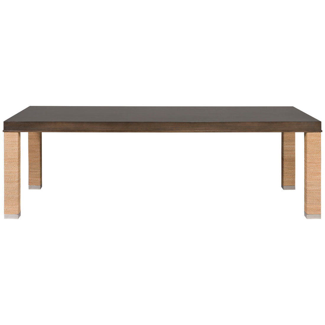 Vanguard Furniture Woven Dining Table with Lampakanay Leg