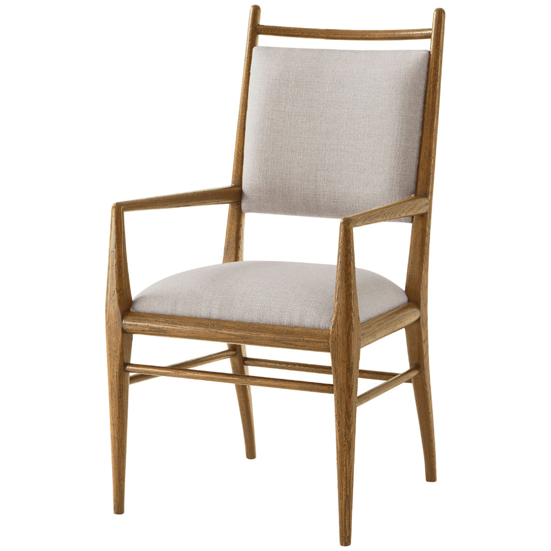 Theodore Alexander Nova Dining Arm Chair II, Set of 2