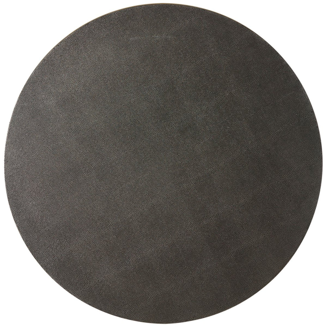 Theodore Alexander Small Fisher Round Shagreen Cocktail Table