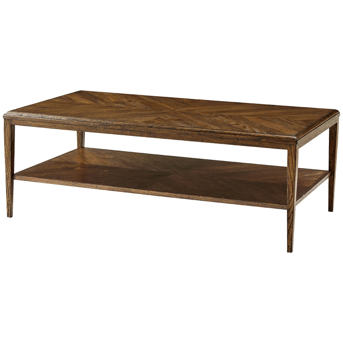 Theodore Alexander Nova Undertier Shelf Cocktail Table