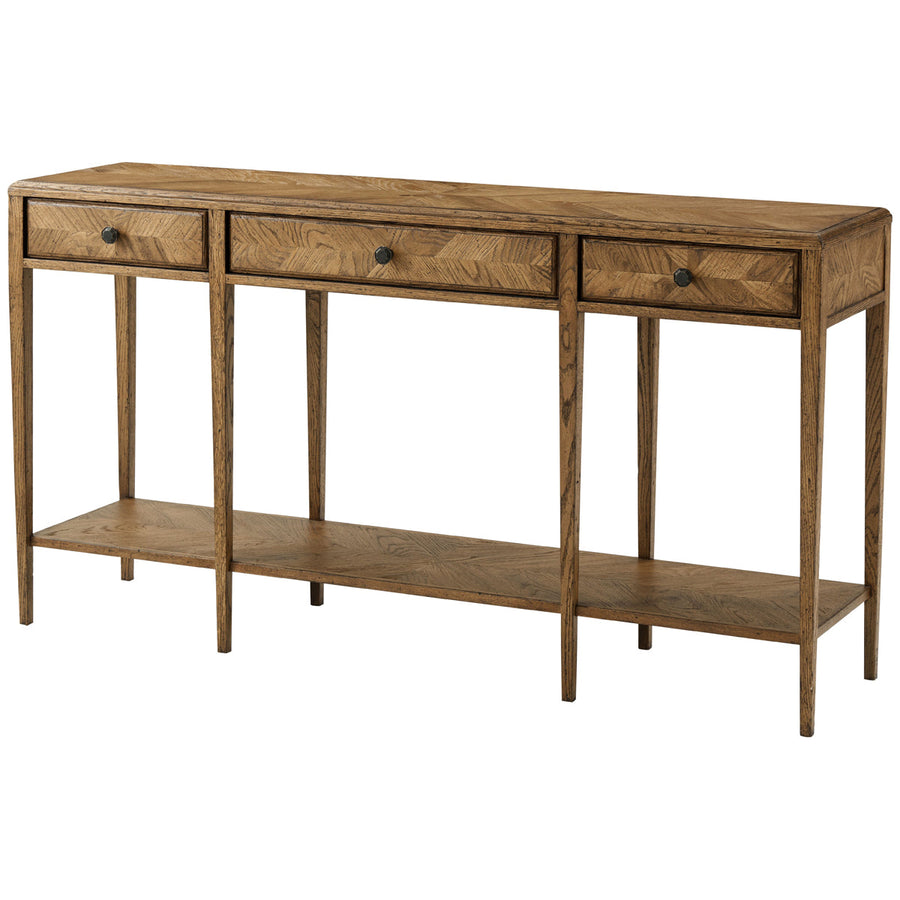 Theodore Alexander Nova Two-Tiered Console Table