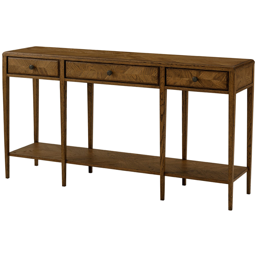 Theodore Alexander Nova Two-Tiered Console Table