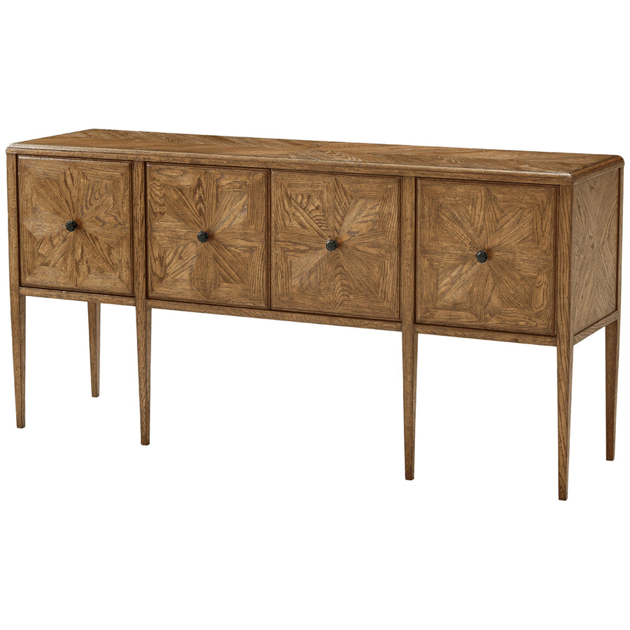 Theodore Alexander Nova Four-Door Rectangular Credenza