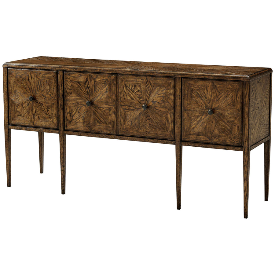 Theodore Alexander Nova Four-Door Rectangular Credenza