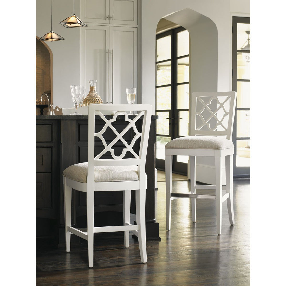 Tommy Bahama Ivory Key Newstead Bar Stool 543-816-01