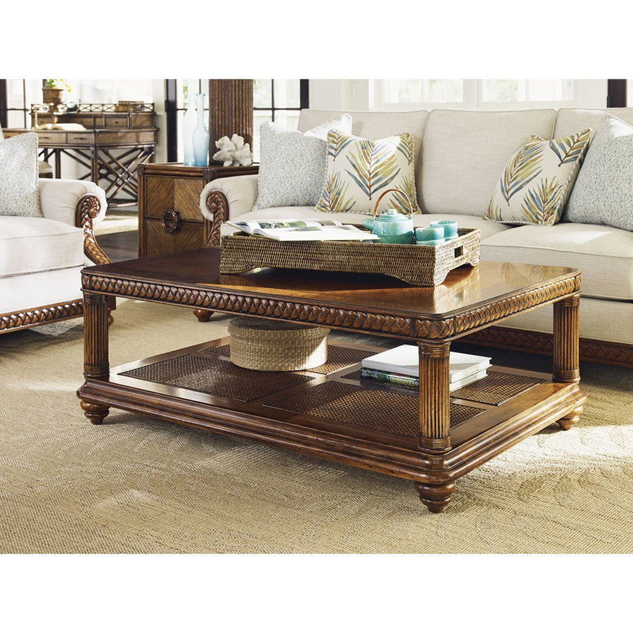 Tommy Bahama Bali Hai Vineyard Point Rectangular Cocktail Table