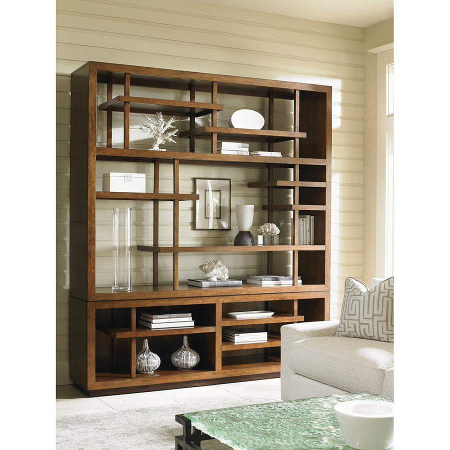 Tommy Bahama Island Fusion Taipei Media Bookcase