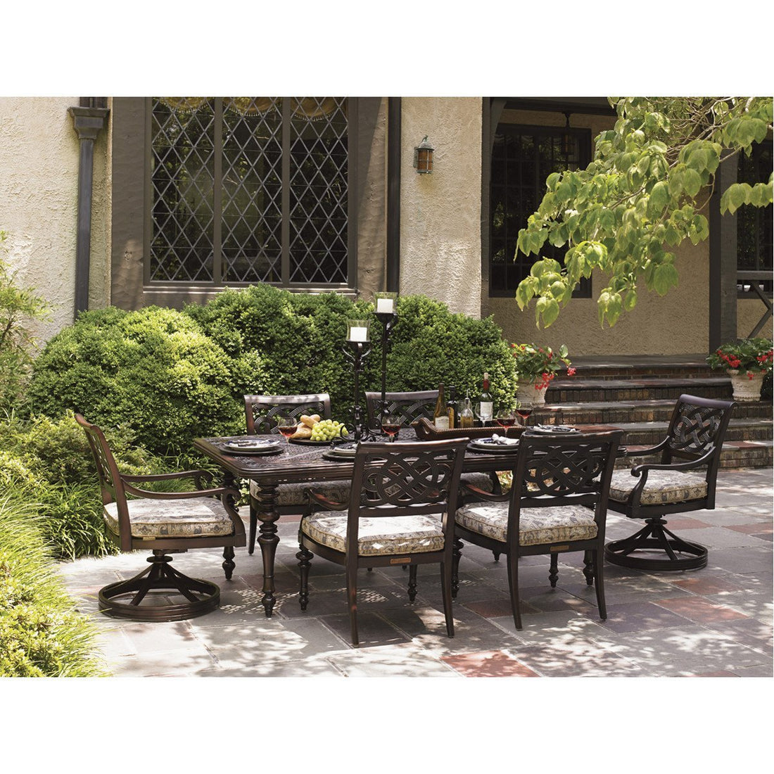 Tommy Bahama Royal Kahala Black Sands Rectangular Dining Table