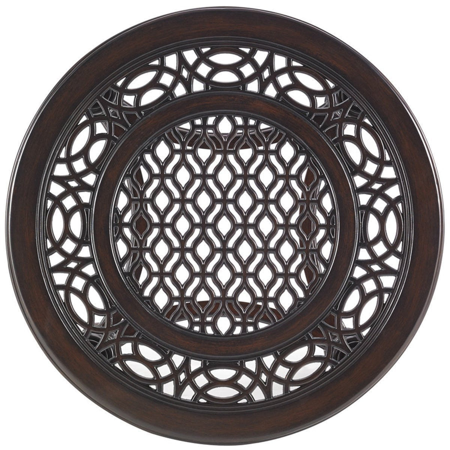 Tommy Bahama Royal Kahala Black Sands Round End Table