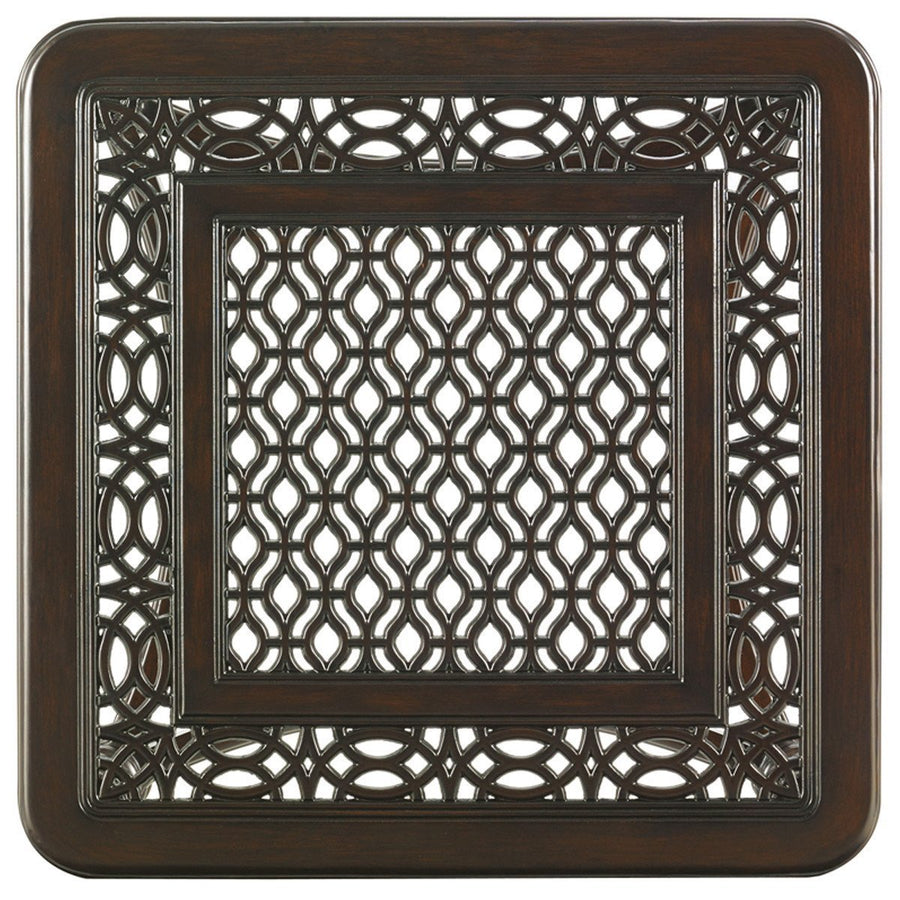 Tommy Bahama Royal Kahala Black Sands Square End Table