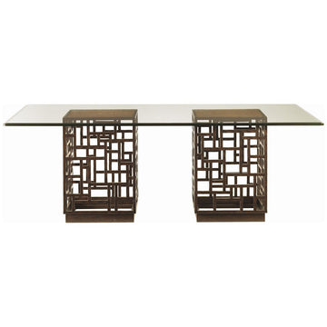 Tommy Bahama Ocean Club South Sea Rectangular Glass Table