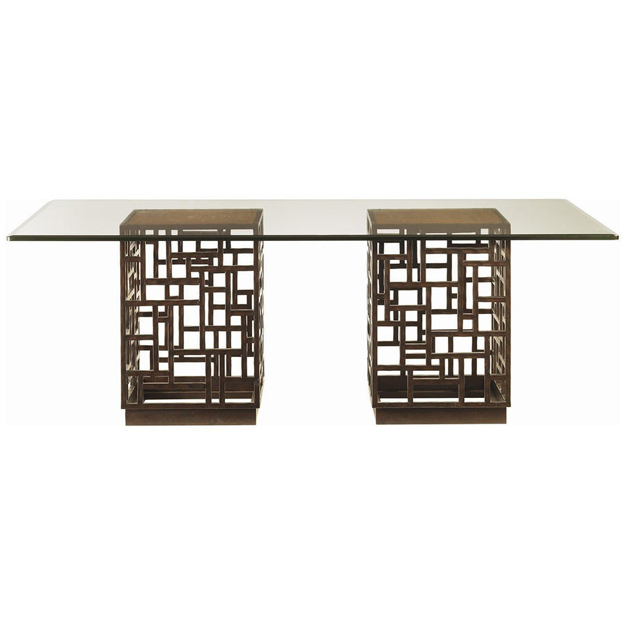 Tommy Bahama Ocean Club South Sea Rectangular Glass Table