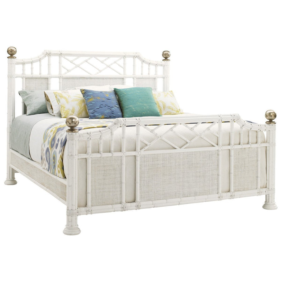 Tommy Bahama Ivory Key Pritchards Bay Panel Headboard