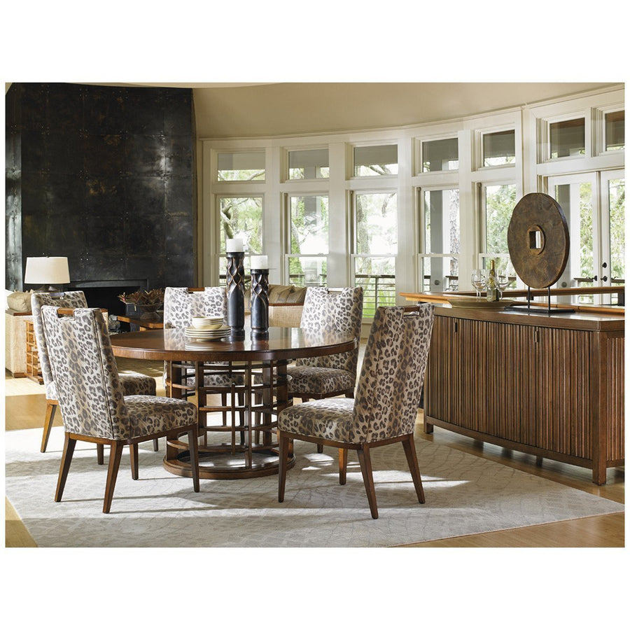 Tommy Bahama Island Fusion Meridien Round Dining Table