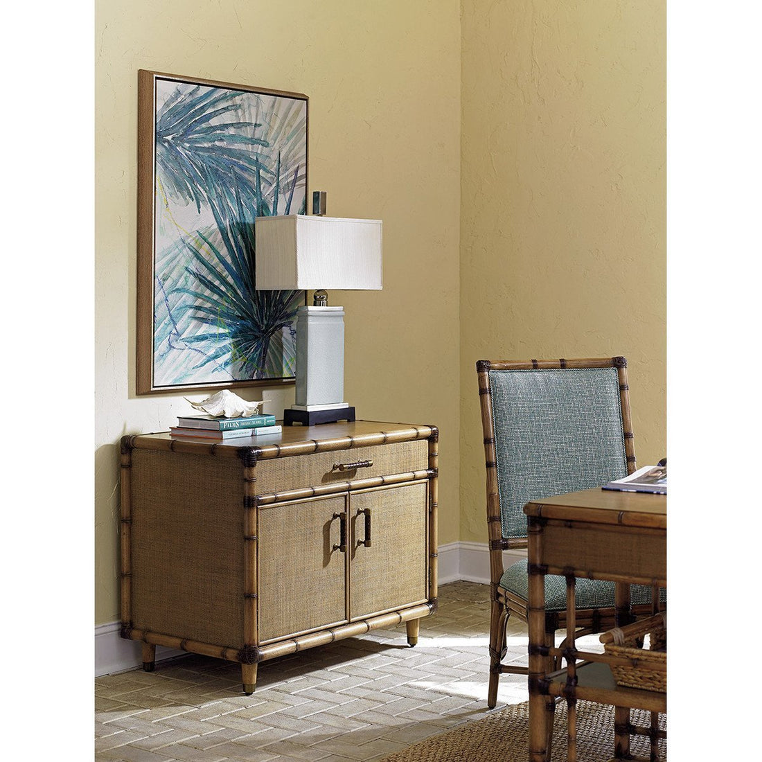 Tommy Bahama Twin Palms Larimar Storage Chest