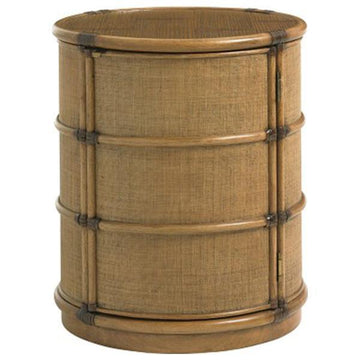 Tommy Bahama Twin Palms Cassada Drum Table